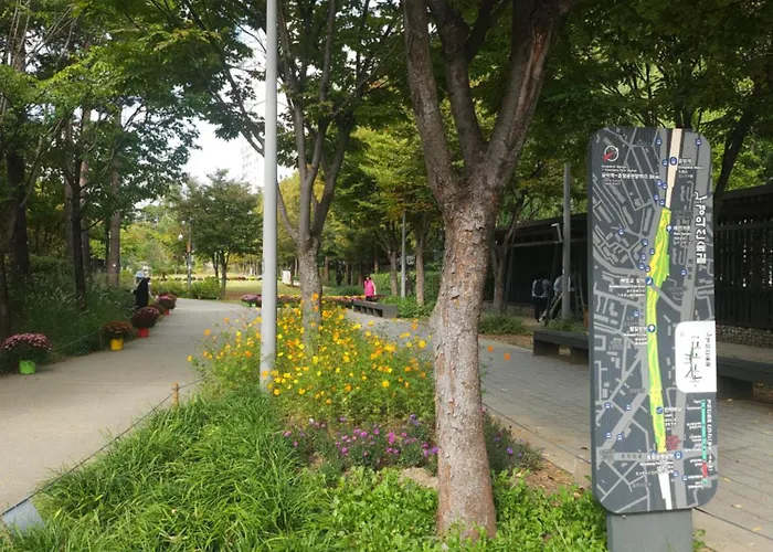 Binna Star 효창공원역5분,무료조식,무료짐보관,용산역1정거장 Appartement